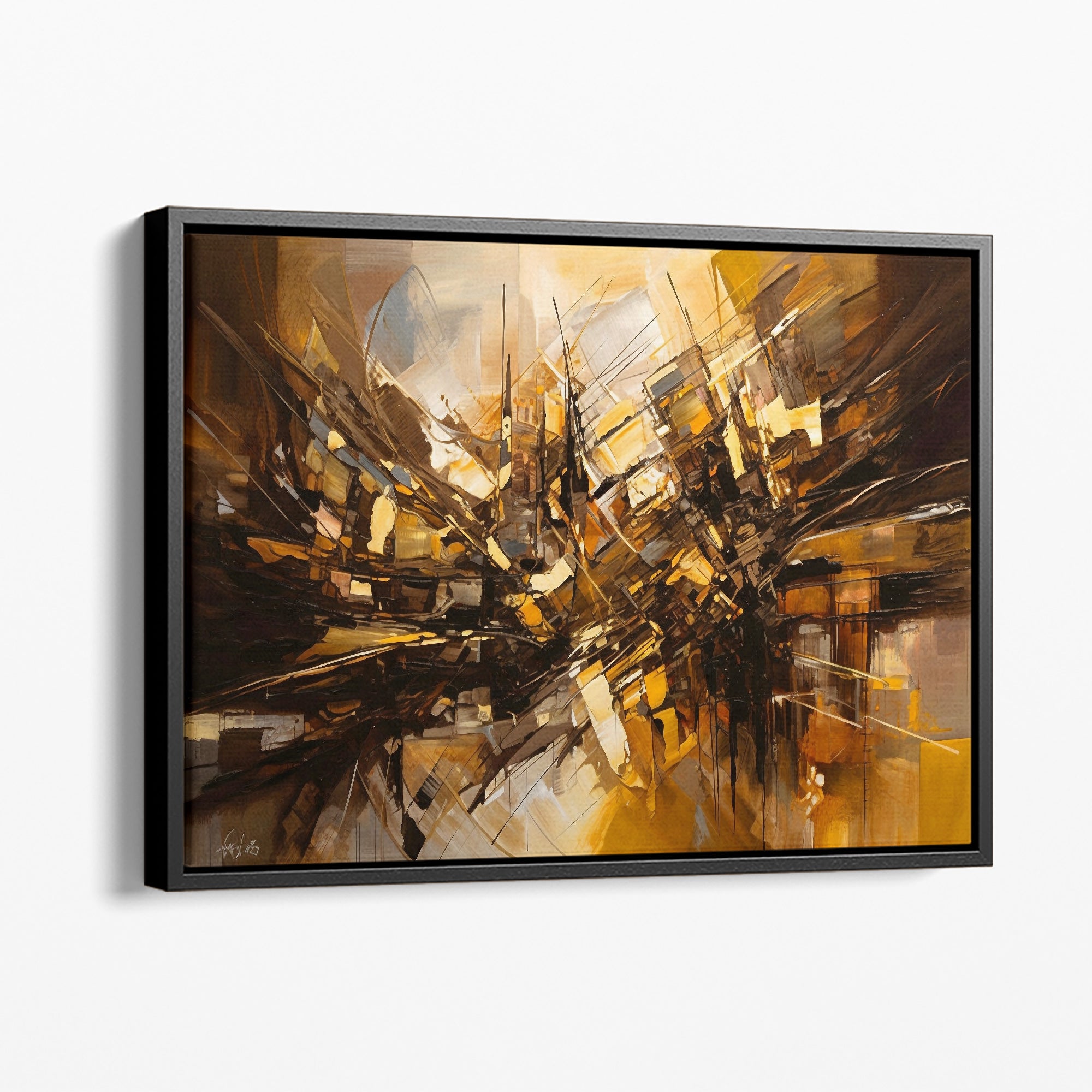 Golden Hues - canvas picture