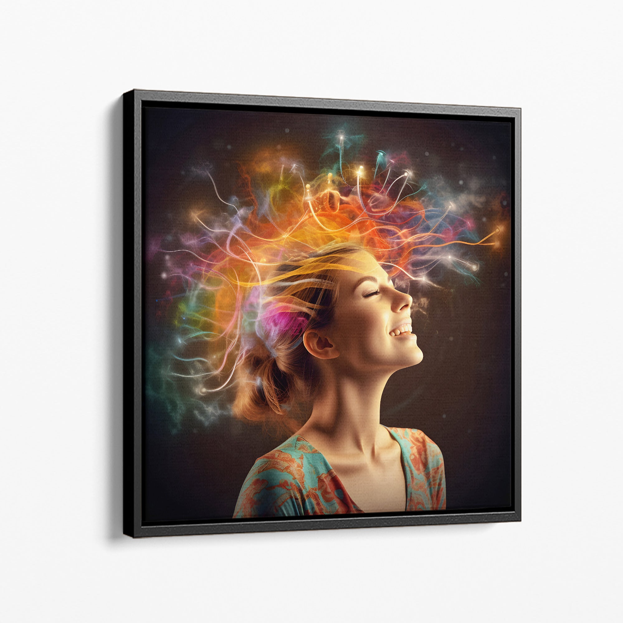 Rainbow Thoughts - canvas picture