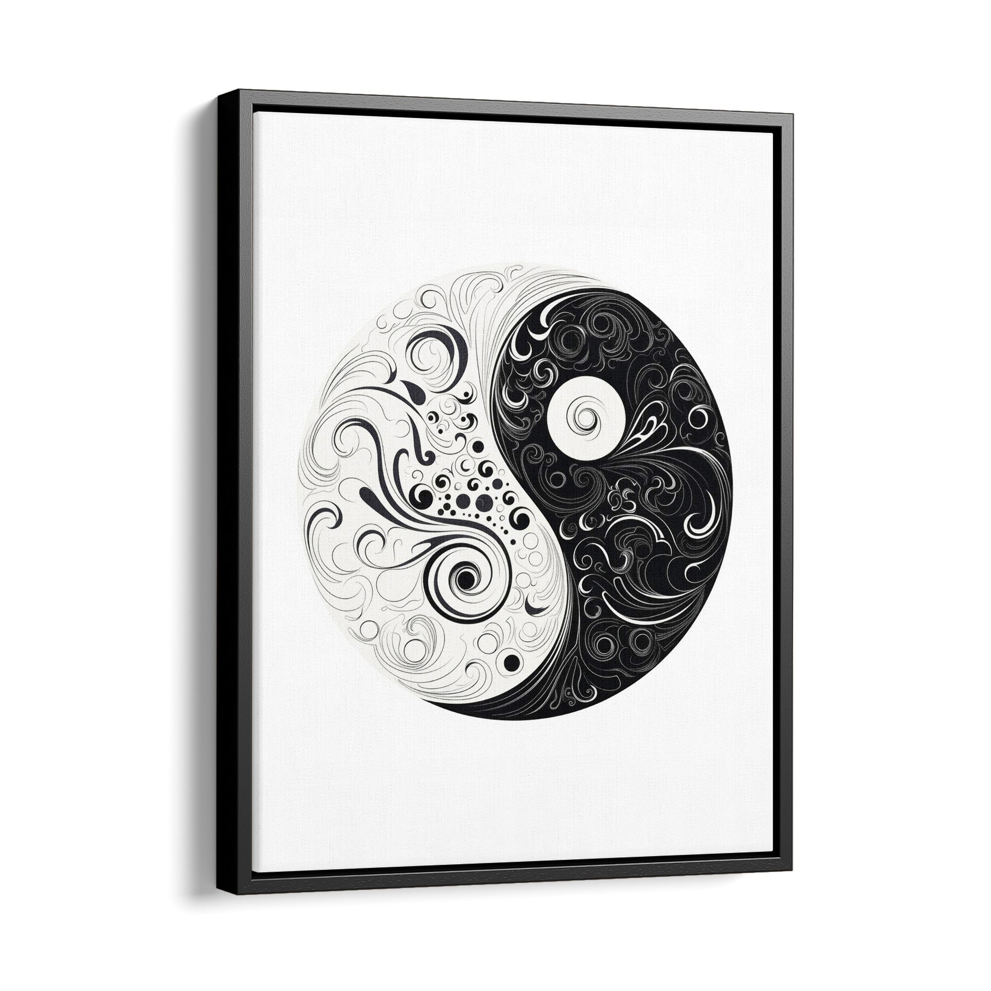 Yin Yang Flow - Leinwandbild