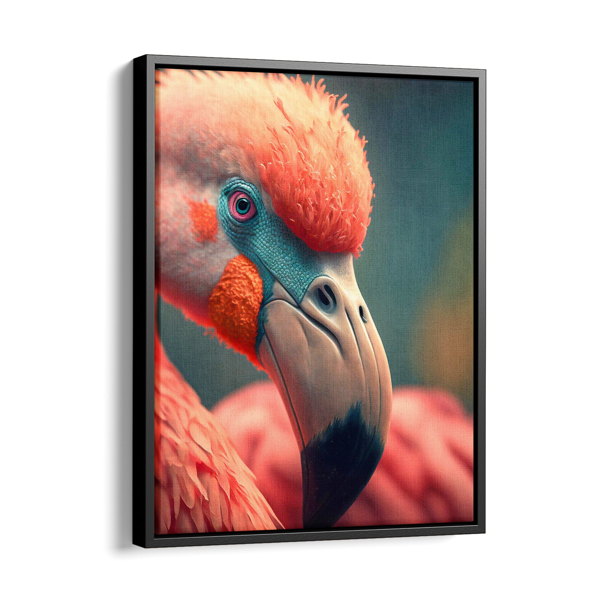 Flamingo View - Leinwandbild