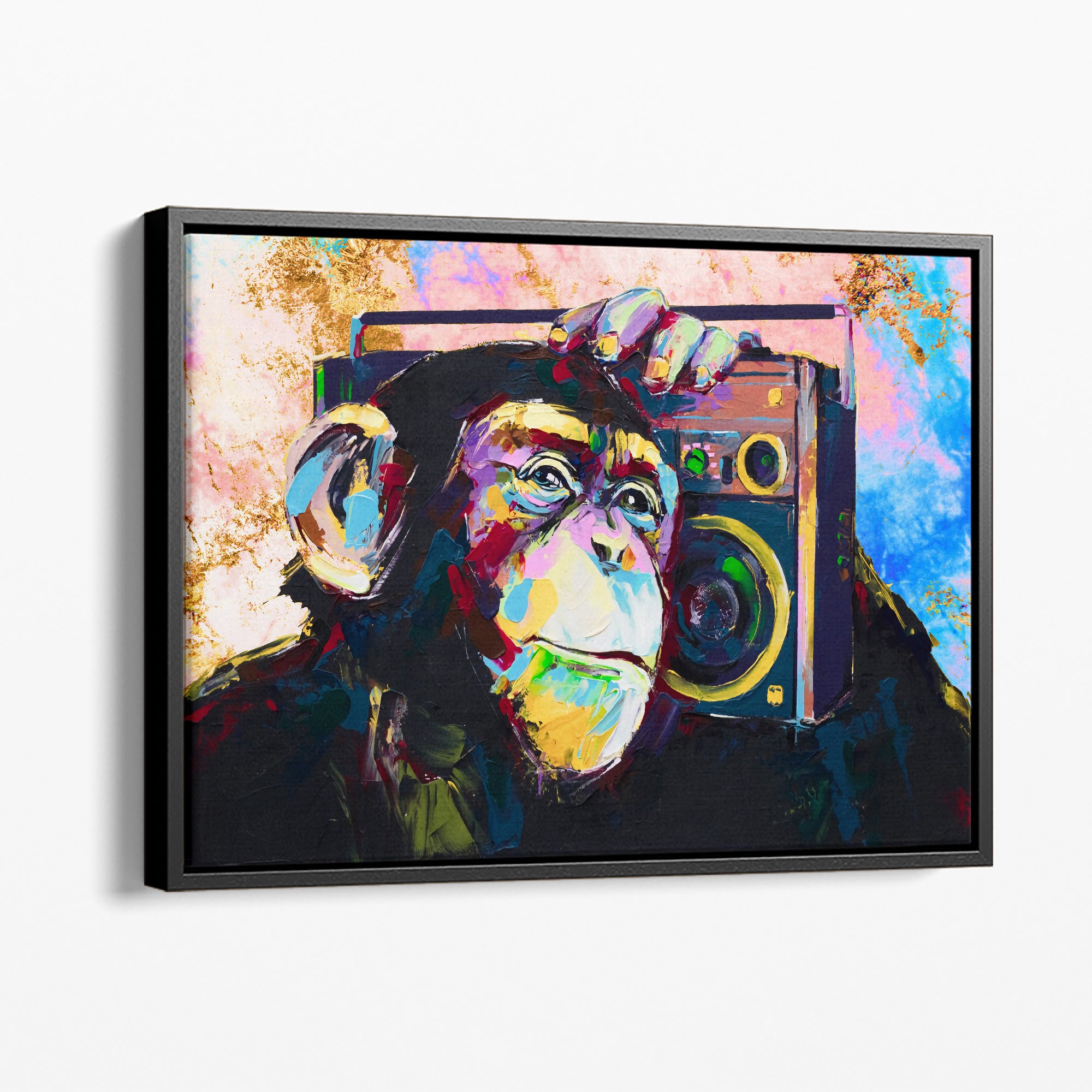 Monkey Jam 2.0 - canvas picture