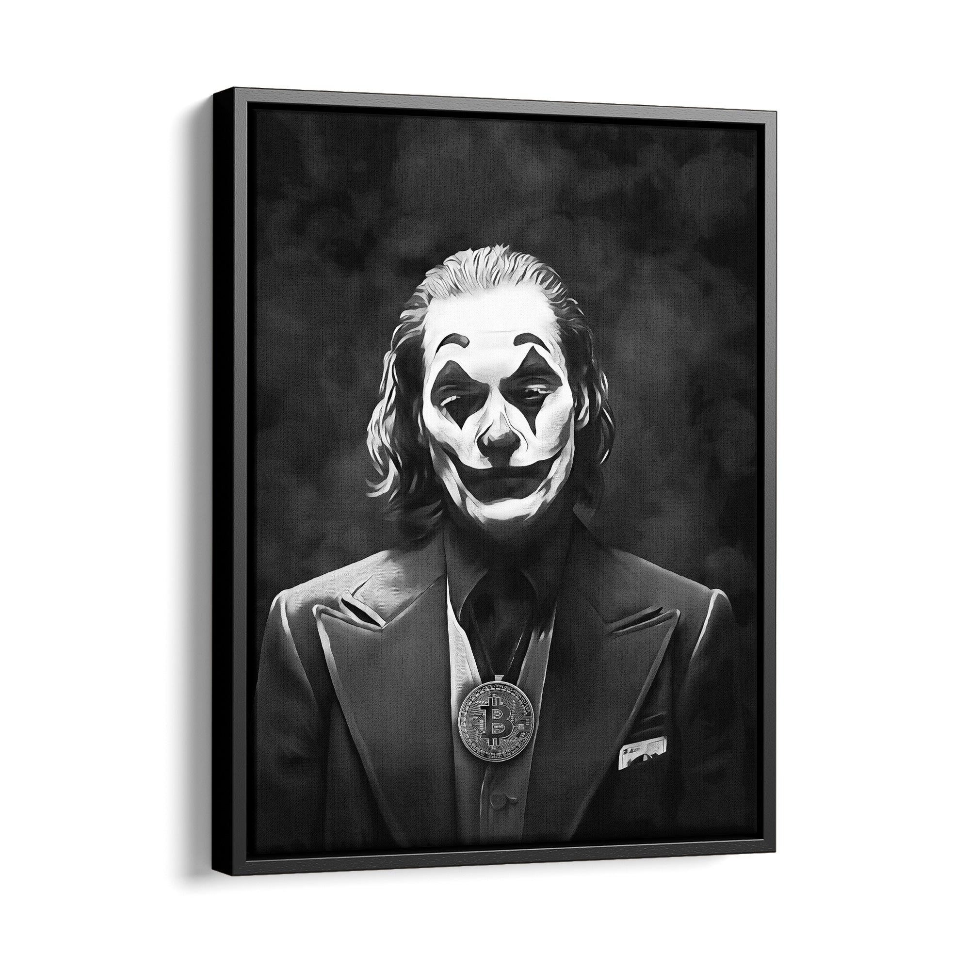 Joker's Face - canvas picture