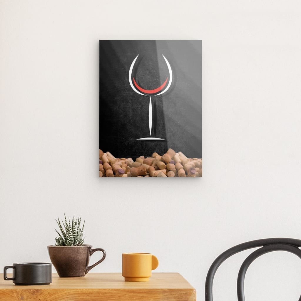 Vino Reverie - aluminum acrylic glass