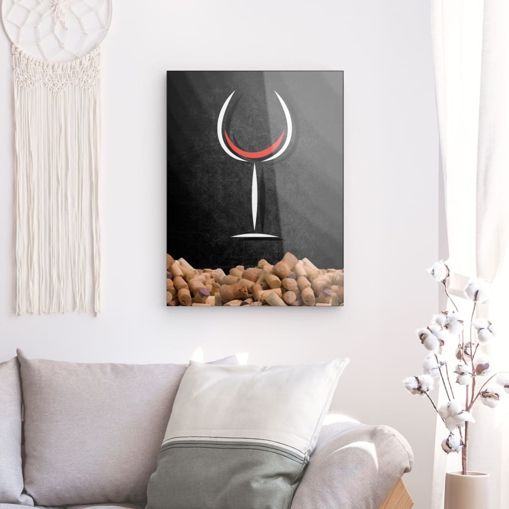 Vino Reverie - aluminum acrylic glass