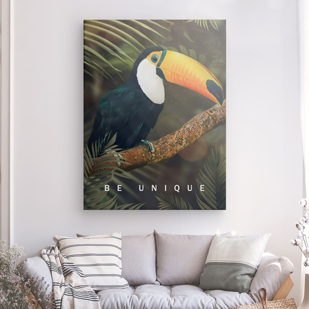 Unique Toucan - Leinwandbild