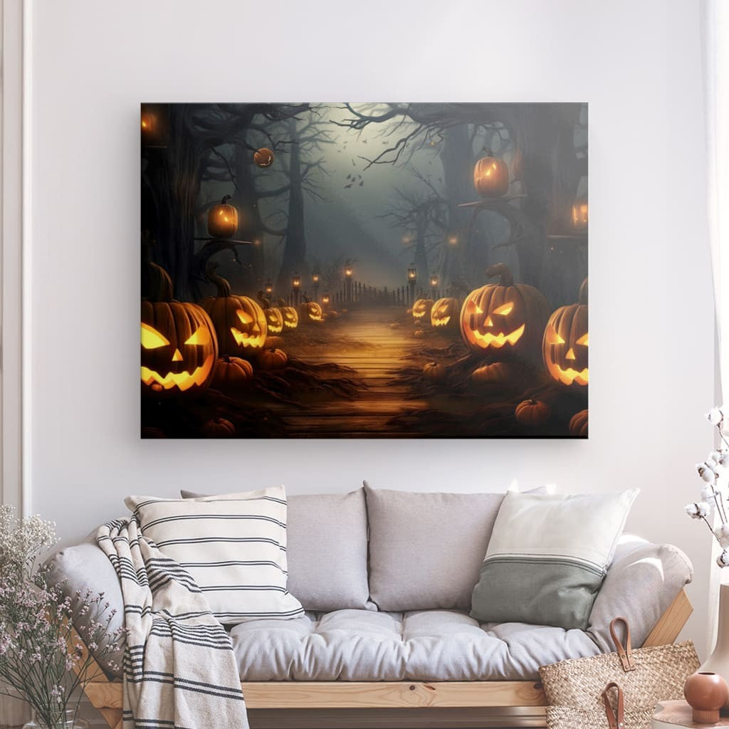 Pumpkin Passage - Leinwandbild