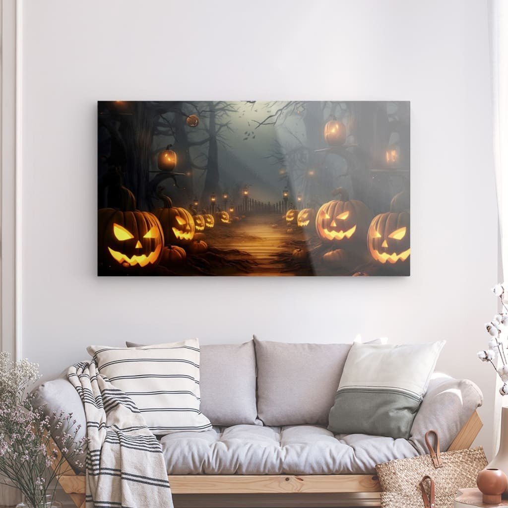 Pumpkin Passage - Alu Acrylglas